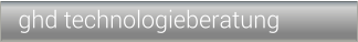 ghd technologieberatung